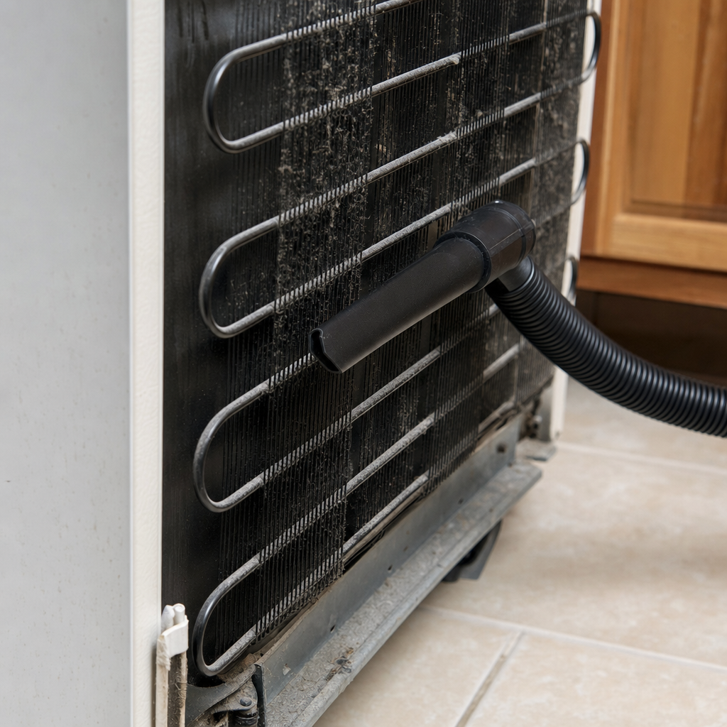 Vacuum at the appliance